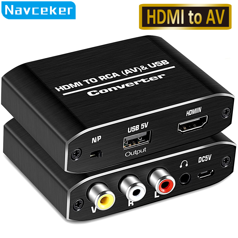 Scart To Hdmi - Navceker HDMI إلى AV قشارة محول