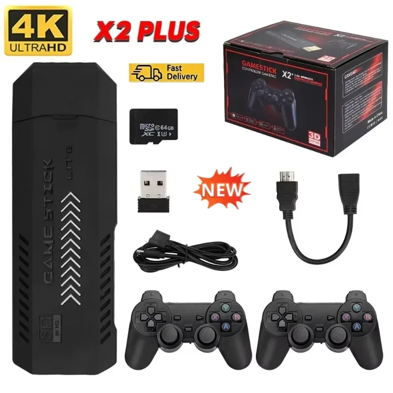Retro Gaming N64 - جهاز ألعاب X2Plus GD10 Pro 4K