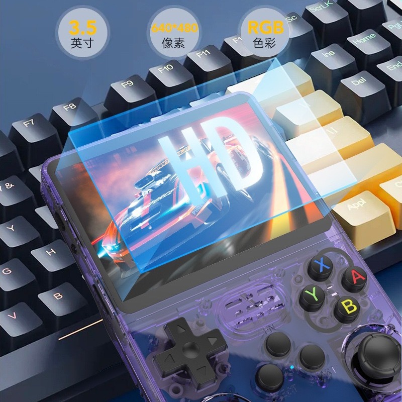 جهاز ألعاب محمول R36S الجديد ب - مراجعة Retro Gaming Kiosk وسعره