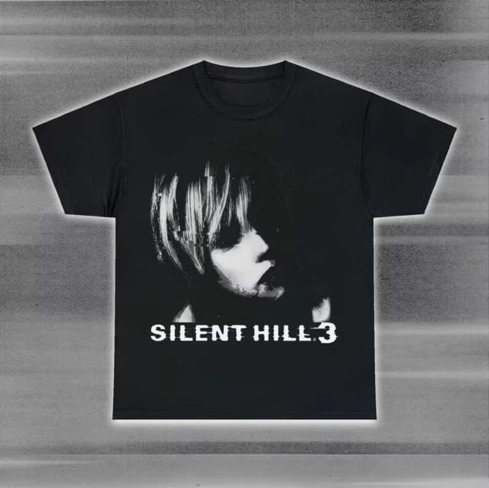 تي شيرت 2026 سايلنت هيل 3 للرج - مراجعة Retro Gaming T Shirt وسعره
