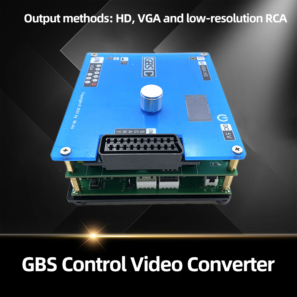 GBS التحكم لعبة فيديو محول إشا - مراجعة Scart To Hdmi وسعره