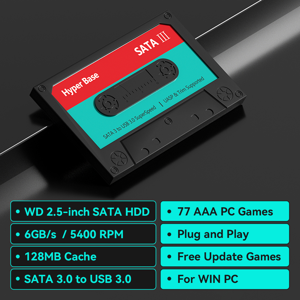 قرص صلب للألعاب بسعة 2 تيراباي - مراجعة Retro Gaming N64 وسعره