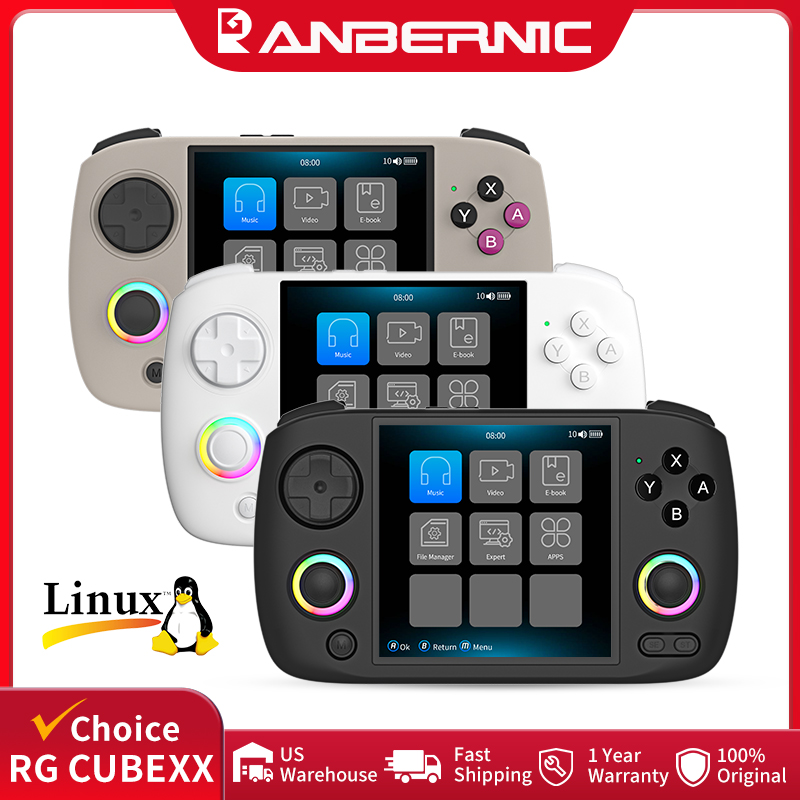 Anbernic RG CubeXX وحدة تحكم أ - مراجعة Retro Gaming Kiosk وسعره