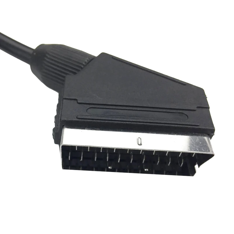 كابل RGB سكارت 21-PIN كابل فيد - مراجعة Scart To Hdmi وسعره
